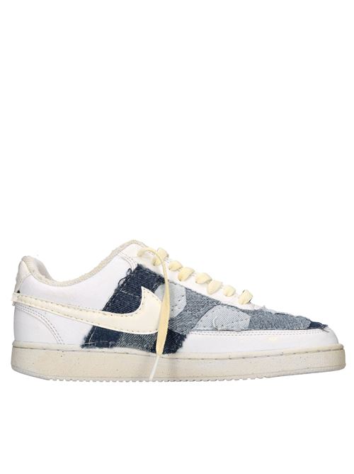 Sneakers in ecopelle e tessuto NIKE SEDDYS | NISE235259BIANCO-JEANS